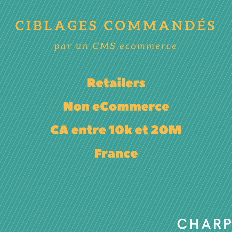 CharpCo's tweet photo. "OK CHARP : je veux 200 emails+tel de CMO dans le ecommerce / fashion en Allemagne, CA >1M€ ASAP" #LeadGeneration #SoyezCapricieux https://t.co/GtqXoQbZUa