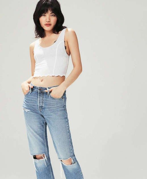 StyleRoxie's tweet photo. Like the distressed jean look? Learn how you can rock it! Get the details from @_lefashion_: https://t.co/M52Fe2n3sr #fashiontrends https://t.co/k2tW4xIQRF