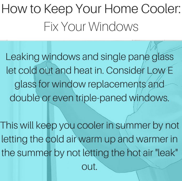 BeasleyLegacy's tweet image. Did you know that your #windows might be leaking all your cool air out of your house?
