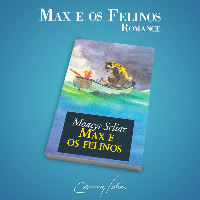 moacyr_scliar's tweet photo. Conheça a obra Max e os Felinos 📚 https://t.co/9KQABIkIfZ https://t.co/XVvHsgnRZ1