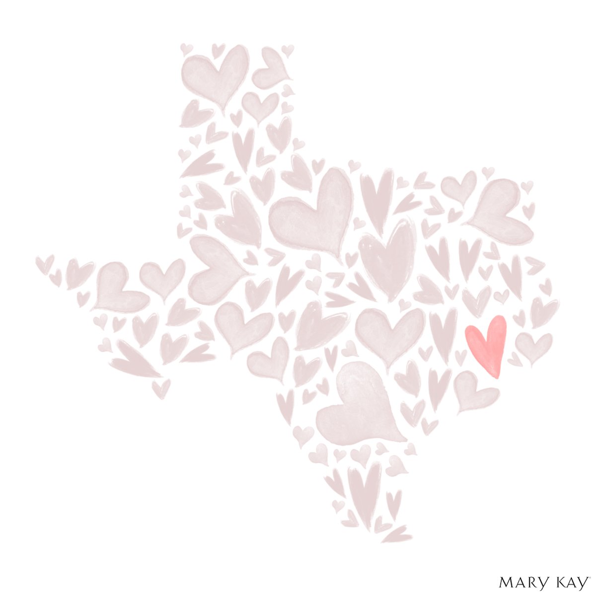 MaryKay's tweet photo. To all who are impacted by the devastating effects of Hurricane Harvey, our hearts are with you. 💗 #TexasStrong https://t.co/apNueV7QfU