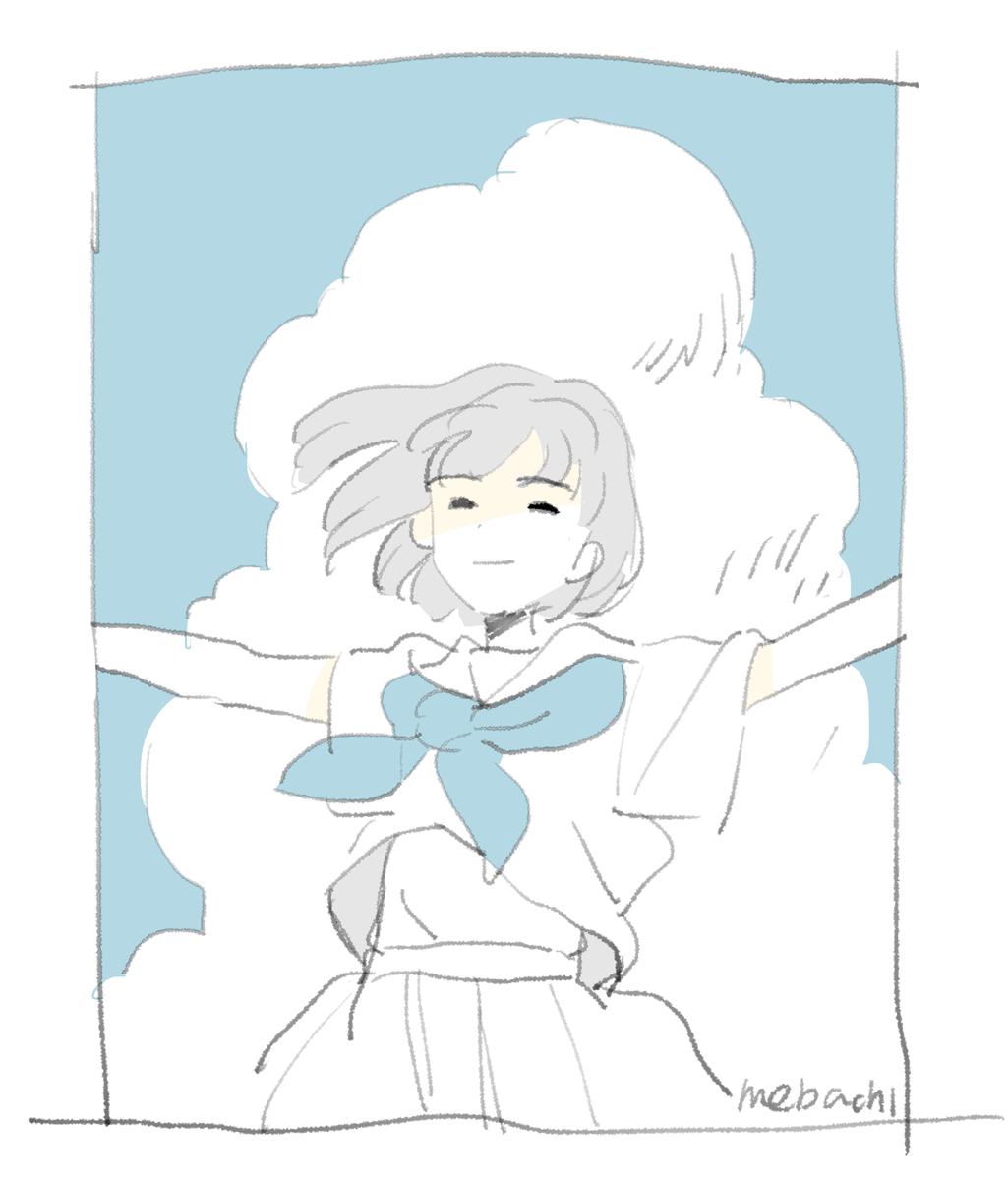 「Dear, Summer Friend 」|めばち4/5〜個展@東京のイラスト