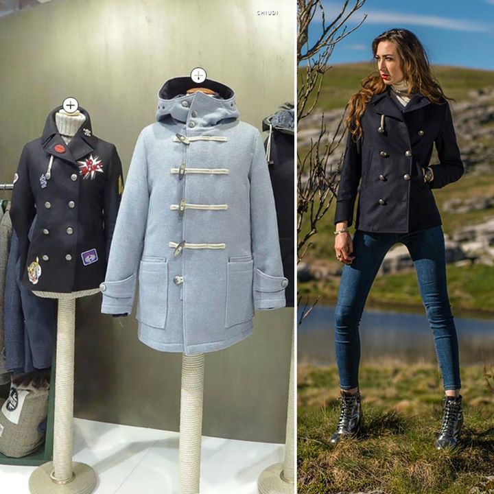 Omero_SBdTronto's tweet photo. Il #Peacoat Donna di #Camplin "Miss Navy" 😯 è realizzato in uno speciale panno diagonale impermeabile e resistente… https://t.co/IJBuWD5uXB https://t.co/7FiFnOLXo8