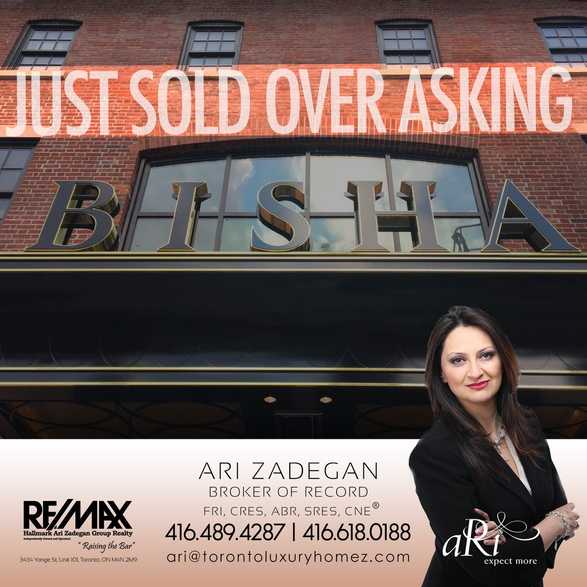 AriZadegan's tweet photo. Juliette Suite sold over asking! #lovewhatido #happybuyers #bishacondos #torontoliving #luxuryconodos #ariknows #thesix #bluejays #lifestyle https://t.co/T83KlSsCvX