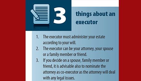 LawSociety_SA's tweet photo. 3 things about the executor of your will. Get a free will during #WillsWeek17 https://t.co/GMoC4Pve9c https://t.co/YA7nmyjuM4