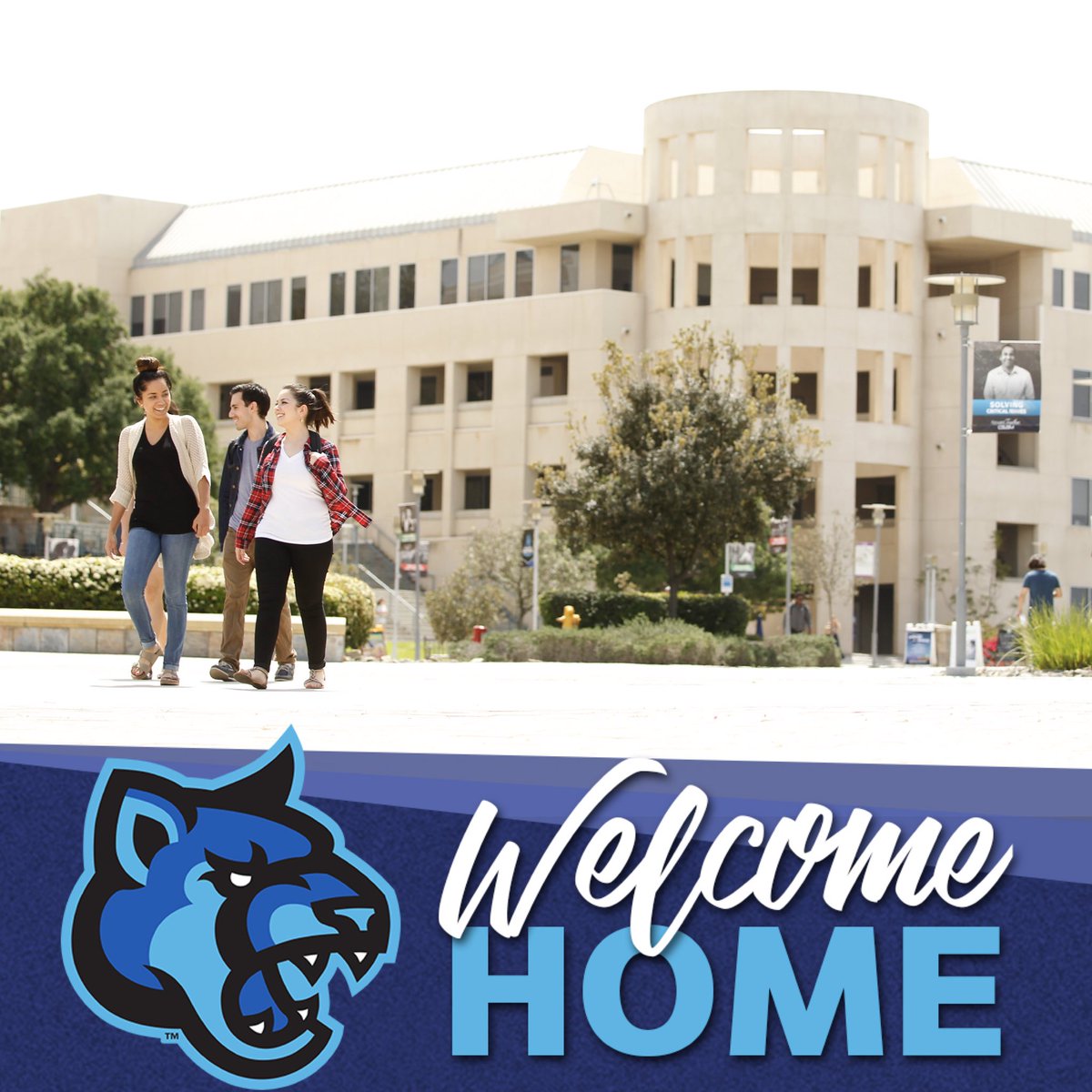CSUSMCentral's tweet photo. Welcome to the start of fall 2017 ๐พ๐ Cougar Central is open to address your FinAid, Cashier's & Records needs. #csusmwow https://t.co/vz00G1tnb2