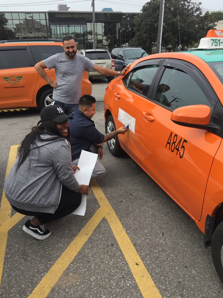 KristineHubbard's tweet photo. Decals in the lot today! #AllHandsOnBeck #workhobby https://t.co/fc5qdzJIts