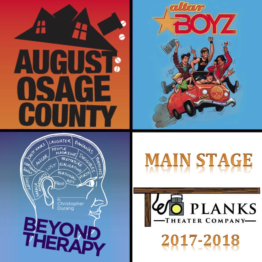 TPTC summer theater now officially in the books w/ logo changeover!  Season tix twoplankstheater.org/2017-2018-seas….  Auditions twoplankstheater.org/casting-call/.
