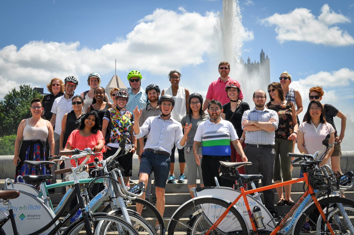 pogohbikes's tweet photo. Don't miss the final #LunchLoop of the year. Bring your coworkers out for some fresh air and a bike ride through PGH
https://t.co/2z1TfP7LlP https://t.co/eF4fgaRmwZ