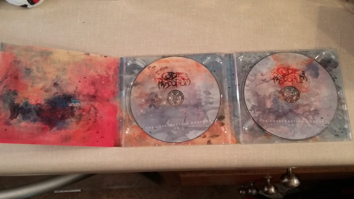 DatRandomDude's tweet photo. Just received The Lovecraftian Horrors! Epic stuff! #codepandorum #code:pandorum #The Lovecraftian Horrors #deathstep https://t.co/RpIdb4jGDE