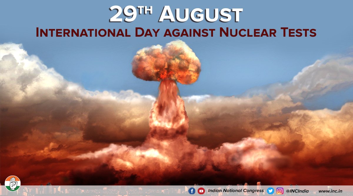 International Day Against Nuclear Tests reiterates the necessity of achieving global peace and security without nuclear testing or warfare.