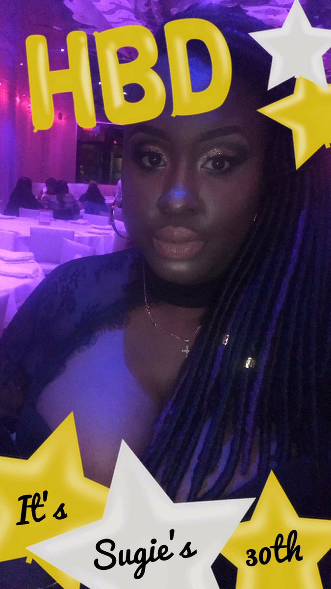 Sugiepooh87's tweet photo. When you have a Snapchat filter for your bday πππππππ #personalfilter #sugies30th #allaboutsugiedondadda https://t.co/kOFFk6tCrD