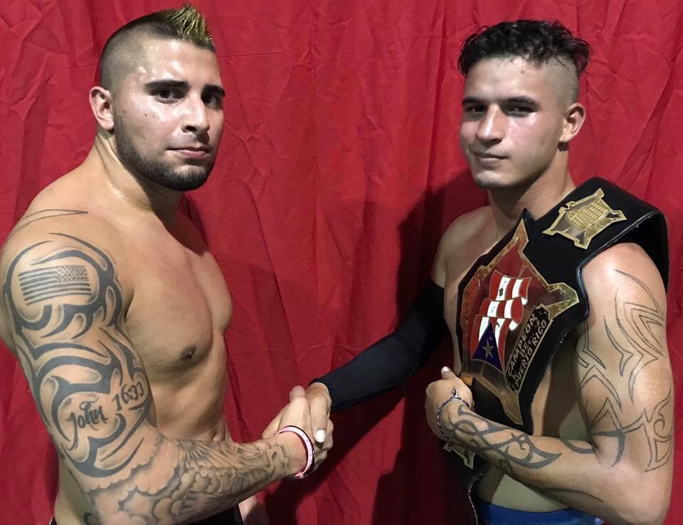 cwaprtv's tweet photo. Después de que estos gladiadores dieran lo mejor de sí en el encuentro, #JustinDynamite se llevó la victoria así reteniendo su campeonato https://t.co/maKVsEEAnt