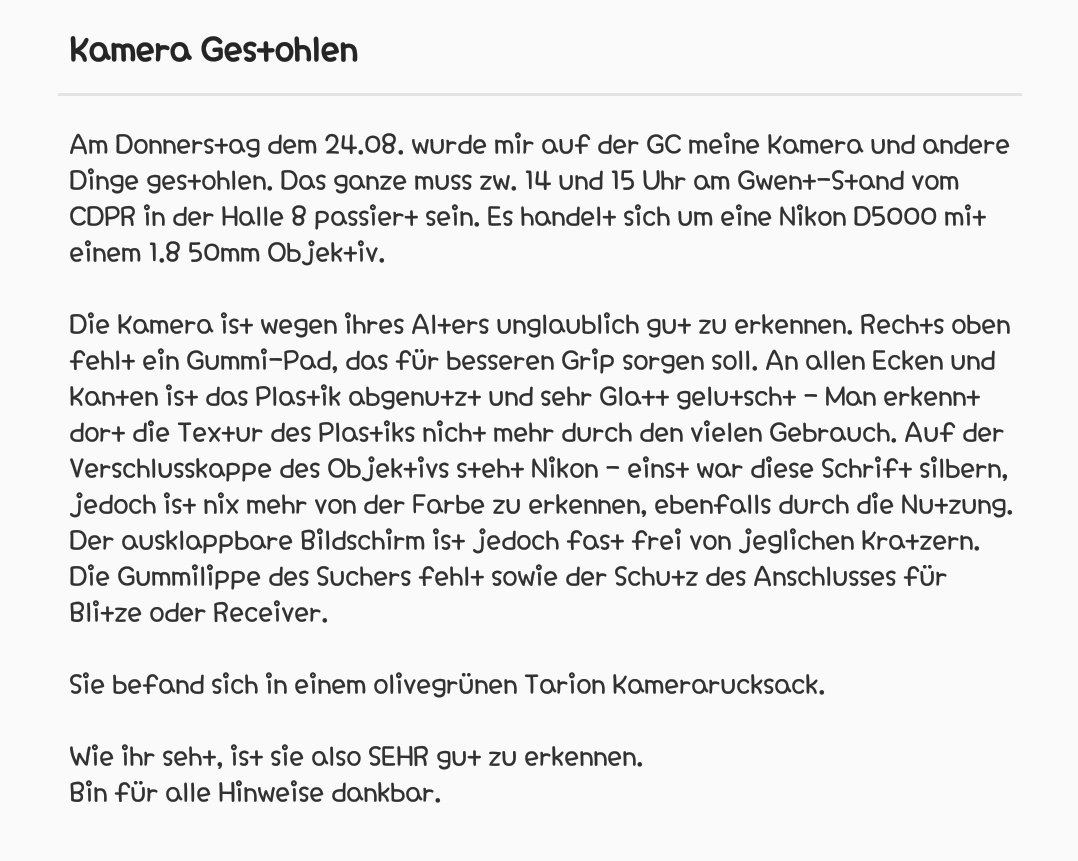 missfatalfran's tweet photo. Gerne Meldung an mich, falls etwas gesichtet wurde.
Danke und RT erwünscht. https://t.co/7vtbbNAh5W