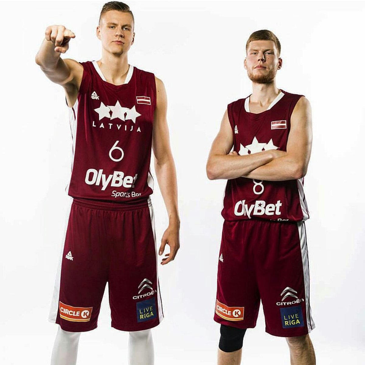 nbatrky's tweet photo. Eurobasket 2017'de Letonya'nın kadrosu açıklandı. Spurs'ten Davis Bertans ile Knicks'ten Kristaps Porzingis yer alıyor. https://t.co/IACsPCi00h