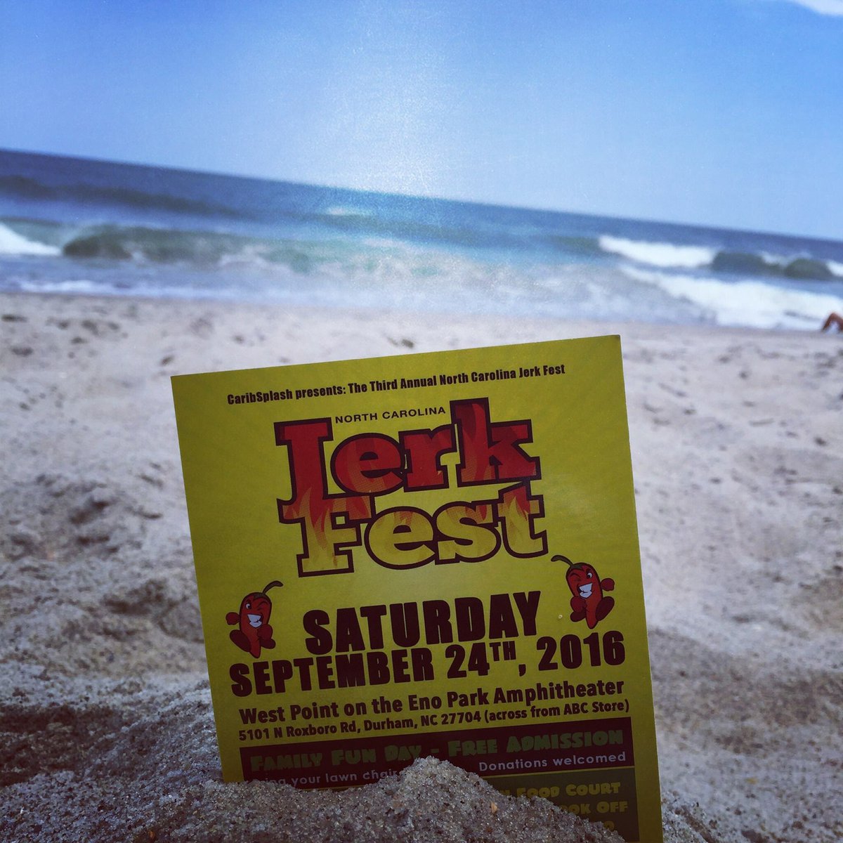 caribsplashnc's tweet photo. #NCJerkFest See you there!! https://t.co/ISSUYD3Ajk