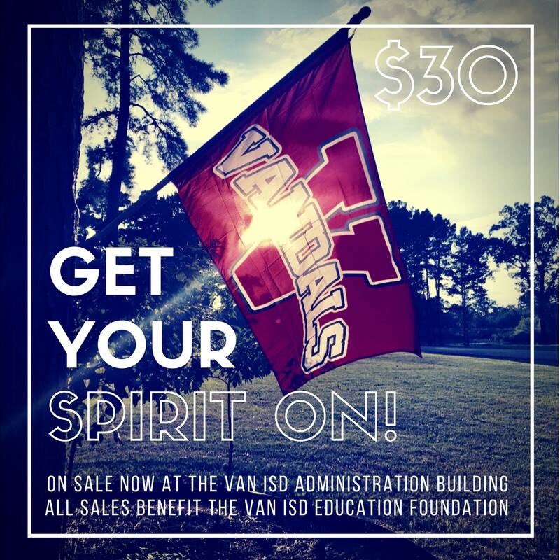 dladmire00's tweet photo. Show your spirit and help the VISD Education Foundation! Pick yours up today at the VISD Admin Building! https://t.co/5vophYjAkf