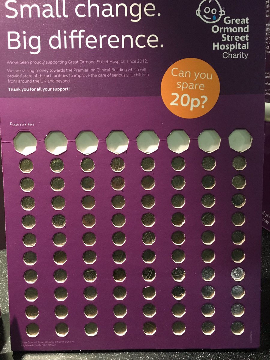 We have filled our board! 💜 #SmallChange #BigDifferance <a href="/CatherineSmi2/">Catherine smith</a> <a href="/JohnCEnglish1/">John English</a> <a href="/GreatOrmondSt/">Great Ormond Street Hospital for Children</a> lets smash our P6 Target!