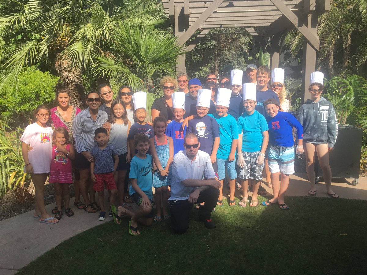 HyattMissionBay's tweet photo. Another successful Iron Chef competition in the books! Thank you to all of our amazing contestants! #futurechefsofamerica #delicious #hyatt https://t.co/DnlzQGvZad
