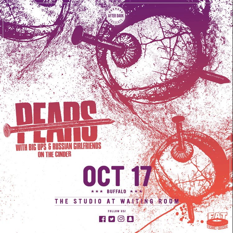 On October 17th <a href="/pearstheband/">PEARS</a> &amp; more perform! Tickets are available through the link: aftr.dk/2sycem7