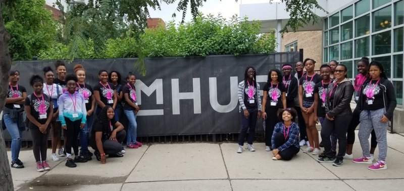 BlackGirlsCode's tweet photo. Thanks to our Chicago summer camp attendees! Hope you enjoyed it! #SummerofCODE17 https://t.co/lGlme63VHr