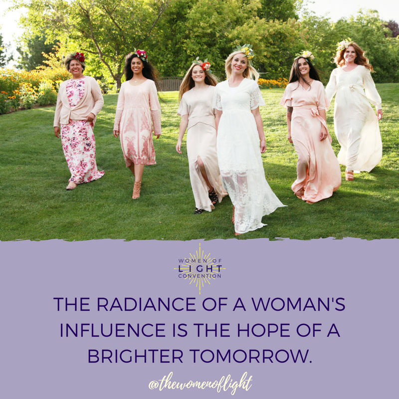 thewomenoflight's tweet photo. We love this original Women of Light quote! ✨ How do you think women influence the future? #WOLCON17 https://t.co/iXz8wGp6gV