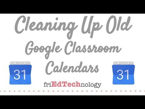 friEdTechnology's tweet photo. Got your classroom ready? Now clean up those old Google Calendars! Here's how . . . https://t.co/0rWJCd6zcD #GoogleEdu #classroomsetup2017 https://t.co/8q29tN4OI1
