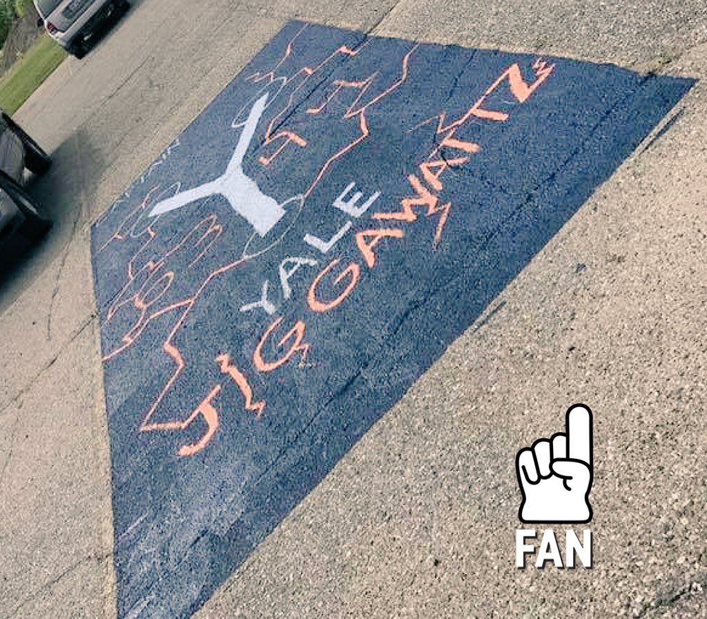 Check out our captain's parking spot design! Awesome job Kyle, way to support the JIGGAWATTZ 👍🏼⚡️
