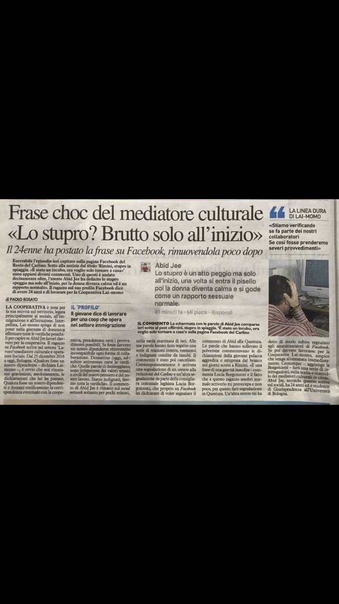 MatteoPontin's tweet photo. @lauraboldrini BISOGNA INTEGRARE!!!!!!!!! https://t.co/6cot4Rl9Fo