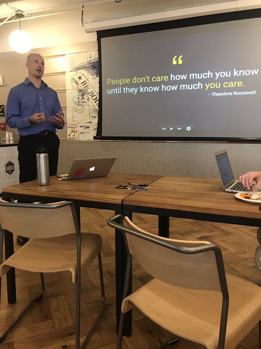 CubixWorldwide's tweet photo. #CubixDC's Greg presenting on How to engage your customers with a mobile app. https://t.co/QWOBeaKKD6