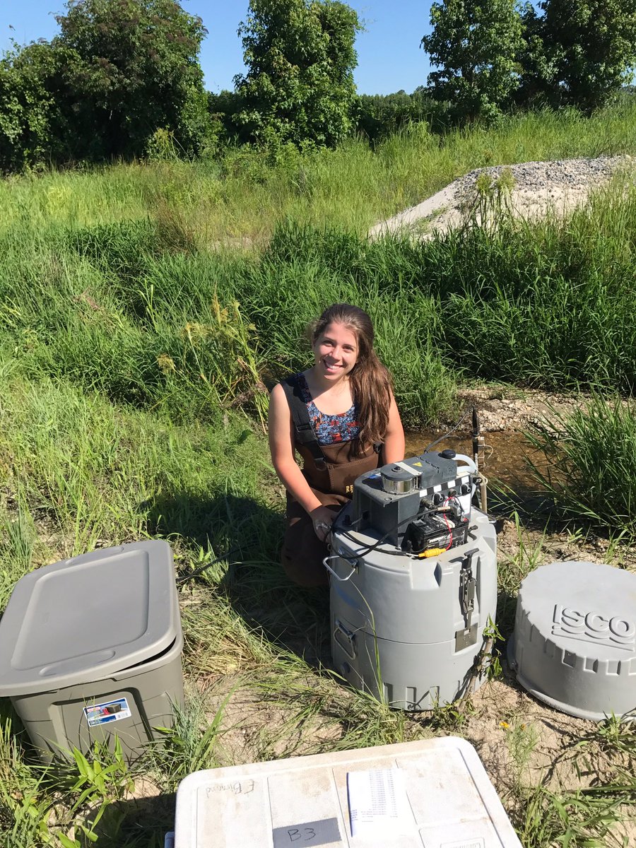 ecoengineerDani's tweet photo. @NSF With #reustreamteam , I compared high-resolution v. traditional methods for solute tracer studies. #NSFstories https://t.co/SoRKH0b9cd