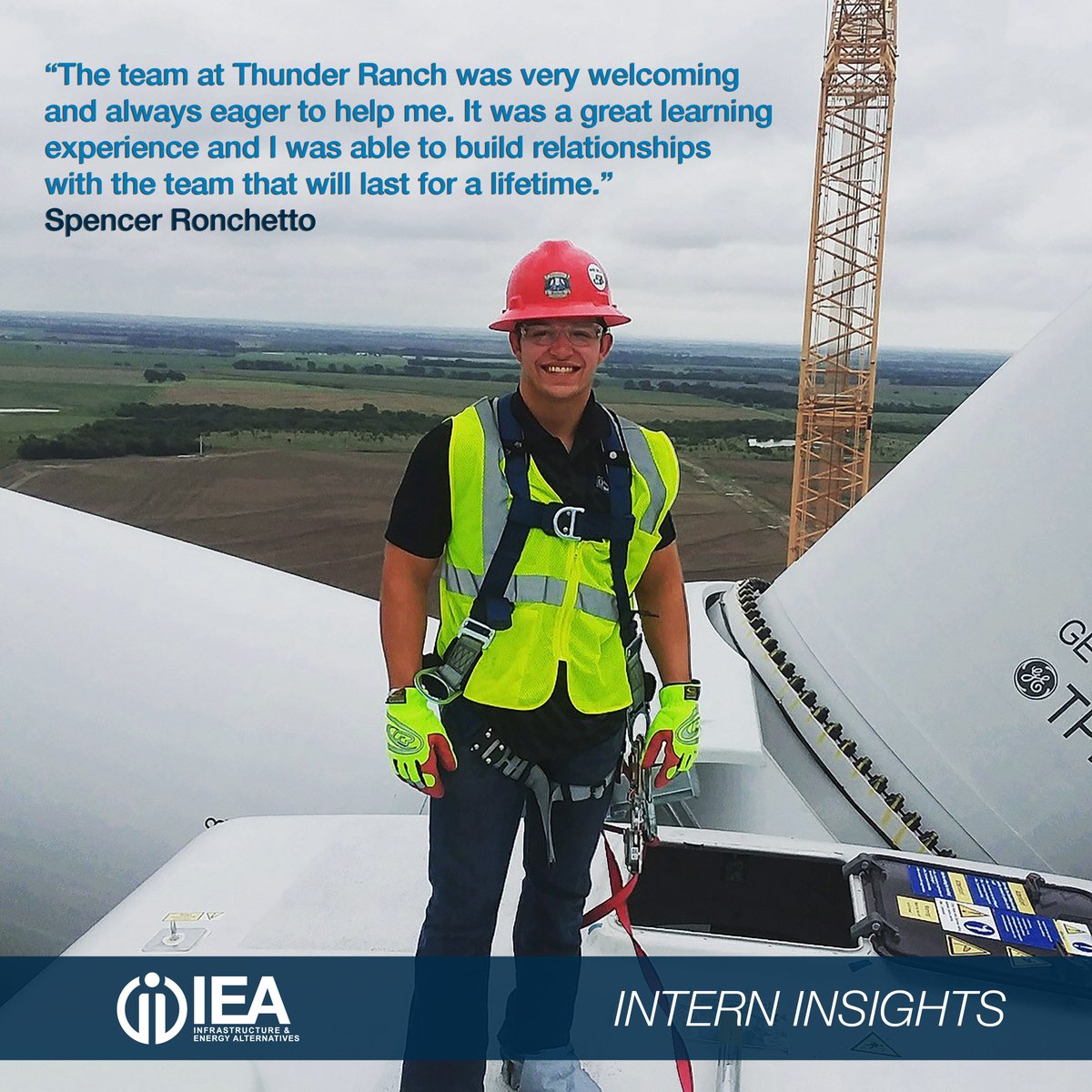 IEAnet's tweet photo. See what Spencer had to say about working with IEA this past summer! #PowerForward https://t.co/fX3yMoLcoa