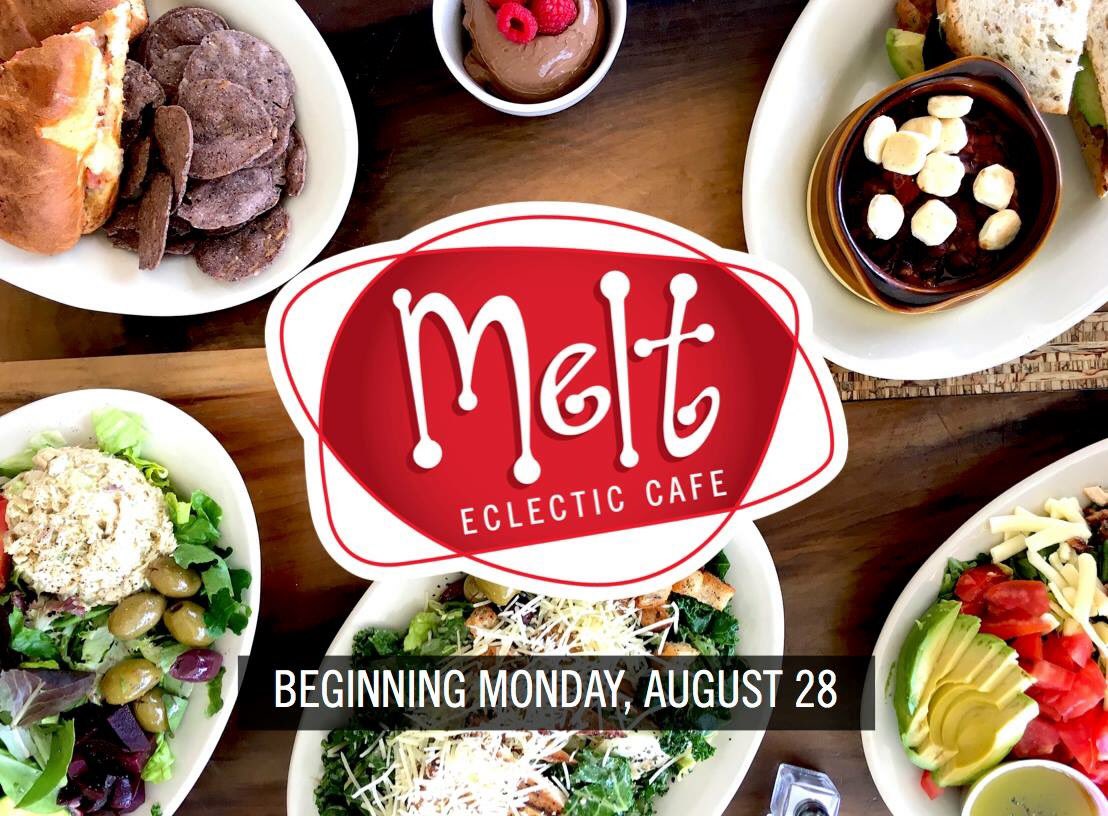 Melt is now open at its second location at the Contemporary Art Center!  10-3 Monday-Friday 10-2 Saturday