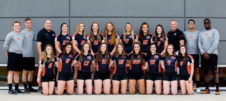 RITWVBALL's tweet photo. Meet the 2017 RIT Volleyball Team! 🏐😍👏🏼 #RITVB https://t.co/aUP7E87sdF
