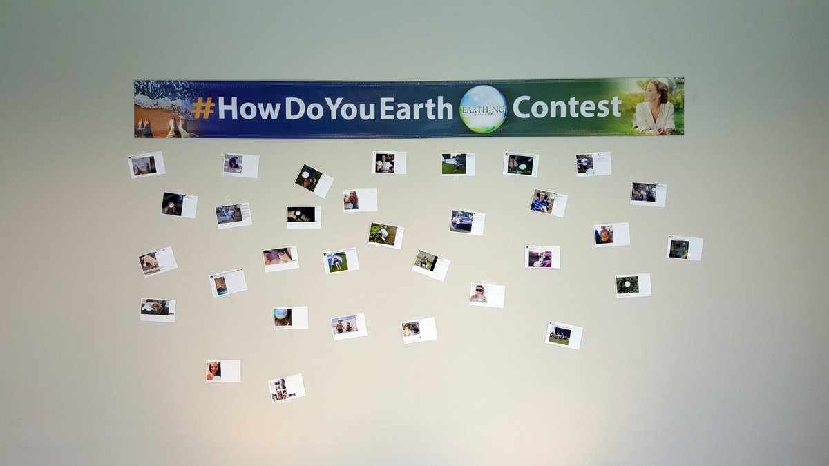earthing's tweet photo. Only two weeks left in our contest! Send us those selfies holding the Earthing prop to enter and you could win $500 dollars. #HowDoYouEarth https://t.co/k2jN3Qpdz7