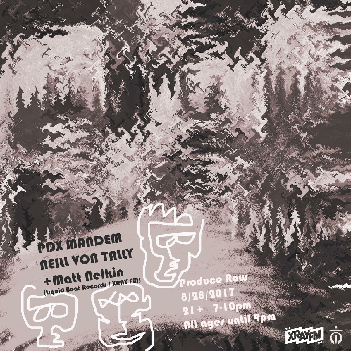 xrayfm's tweet photo. Tonight! Matt Nelkin from @theliquidbeat guests all night happy hr sesh @ProduceRowCafe  w/ Neill Von Tally &amp; the @PDXMandem crew 7-10 PM ️🔊 https://t.co/mQG3KCmO2V
