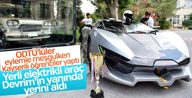 Elektrikli otomobil MTTB-Dava, Devrim ile buluştu >> goo.gl/XqnzWb