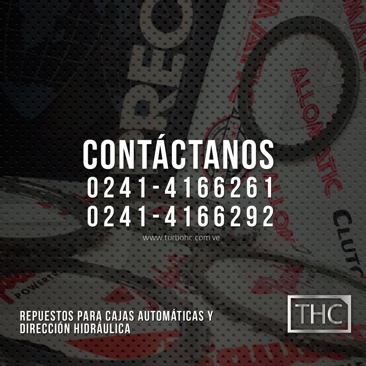 TurboHC's tweet photo. Tenemos todos los repuestos que tu caja Automática pueda necesitar. Comunícate con nosotros al 0241.4166261, o 0241.4166292. https://t.co/FziBMjHTvQ