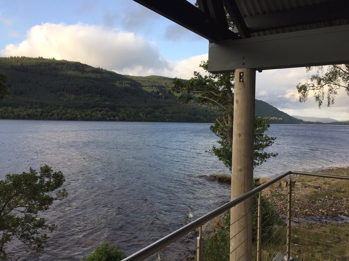 JeremyRob's tweet image. The view from our holiday boathouse.