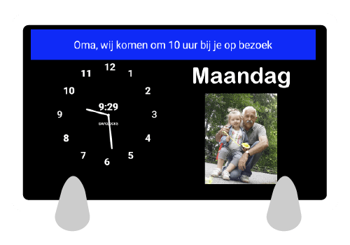 dayclocksnl's tweet photo. @AlzProducts_UK Do you know our #dayclock? For more info https://t.co/Y7KXaoZT2e #dementia https://t.co/A1UwalwaOU