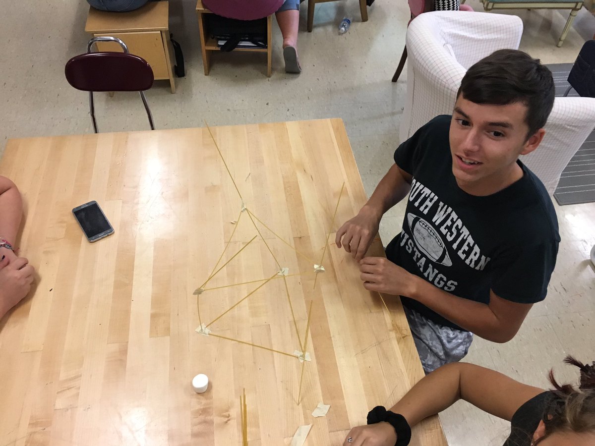 SWFineArtStudio's tweet photo. #marshmellowchallenge @ArtStudio506 #failforward https://t.co/HWiCTg7lLj