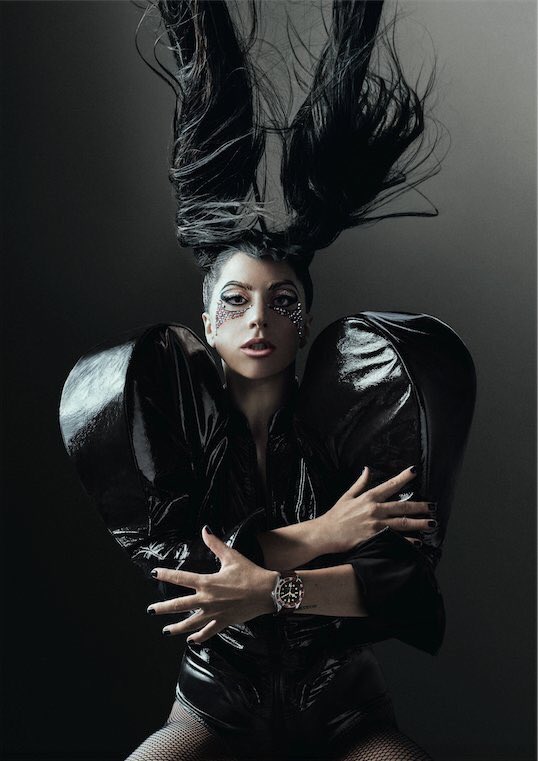 HausofWayne's tweet photo. @ladygaga Congratulations on your partnership with Tudorwatch! You look stunning as always. 💗 #BORNTODARE https://t.co/9YtR4zzhVP