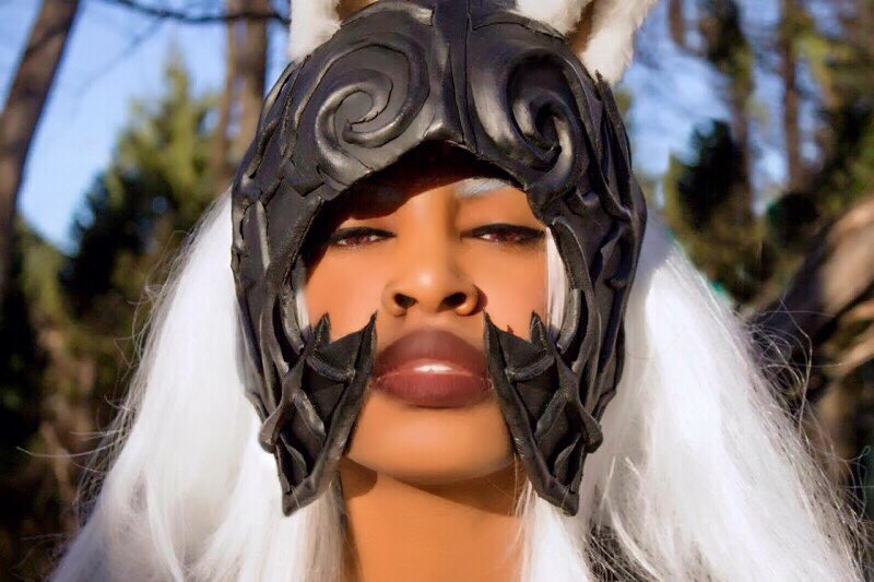 Shellanin's tweet photo. #FranFinalFantasy 🖤🐰🖤#NewProfilePic https://t.co/ieceUXC4pI
