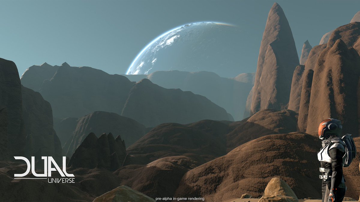 SandboxerDE's tweet photo. @dualuniverse Frische Informationen zu #DualUniverse von der #Gamescom2017 https://t.co/GCR9Il7GQn https://t.co/kQtyNO3qsn