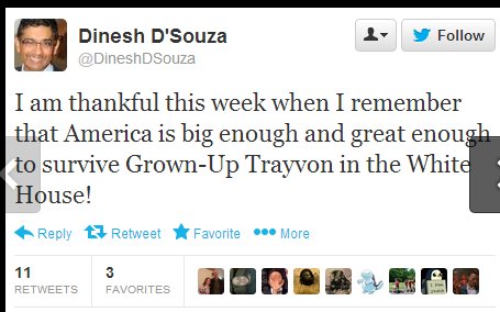 frazz43's tweet photo. @DineshDSouza @CNN Is this the same D'Shithead that posted this? https://t.co/hD3RVo9slz