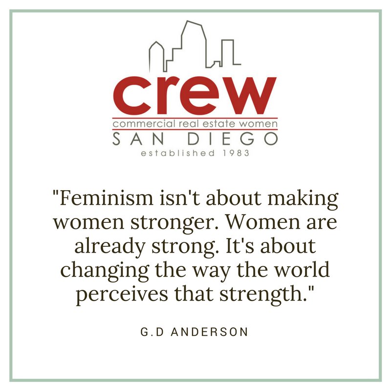 CREW_SD's tweet photo. Happy Monday, CREW San Diego! #STRENGTH #CREWSD #CREWempowersYOU #CREMimpact #CRE https://t.co/EPwuK8kssw