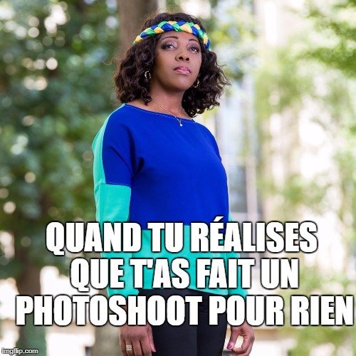 Marie241forever's tweet photo. Ne cherchez plus pourquoi Laurence Ndong fait tout le temps la gueule : elle s'est juste rendu compte qu'elle sert à rien !
#Gabon https://t.co/g8r7YbWPvY