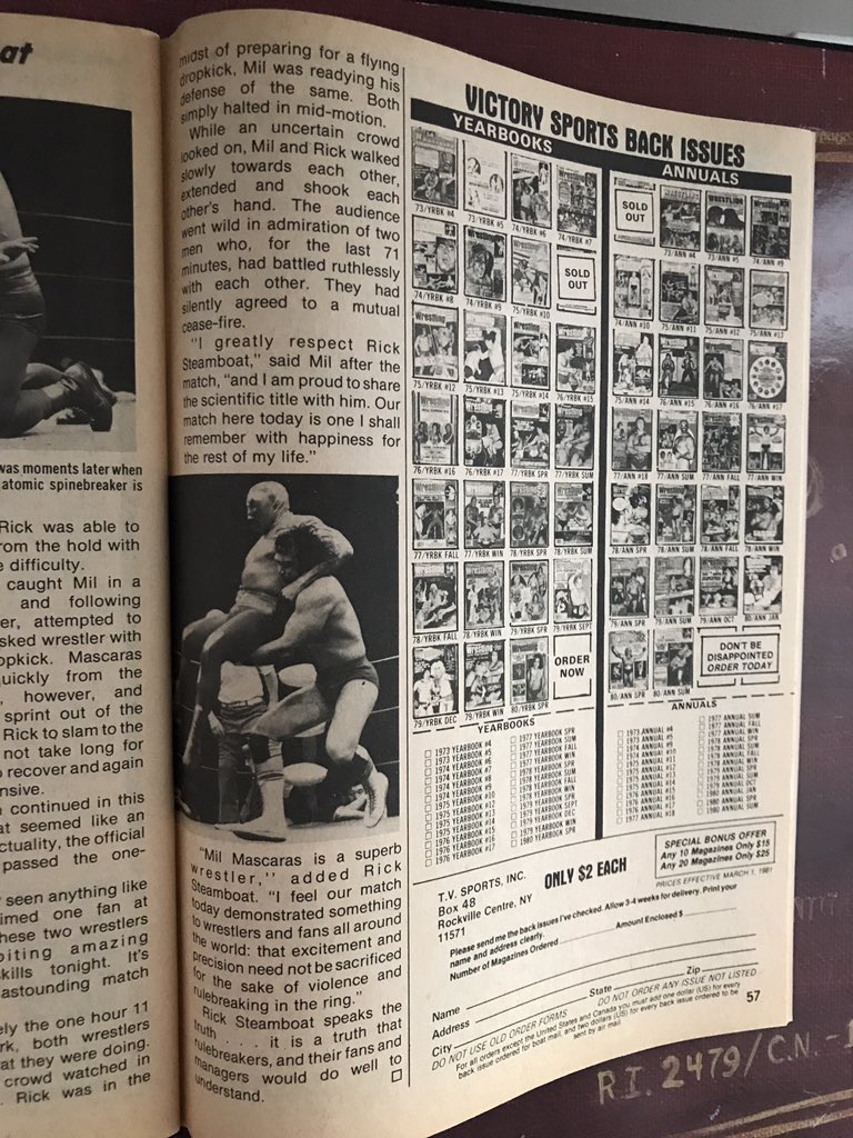 wrestlerweekly's tweet photo. @mikeleotis @ZeusKing_DARK @TommyWildfire @DavidBr25439805 @the__maskedman @superstar_III @MaskedSuper @Seven_Soldiers @OldWrestlingPic @JimValley @DLovesRasslin @JZ_Flair @milmascarasmx @MILMASCARASREAL @REALSteamboat #MilMascaras #RickySteamboat @milmascarasmx @MILMASCARASREAL @REALSteamboat https://t.co/JS2KsbERwz