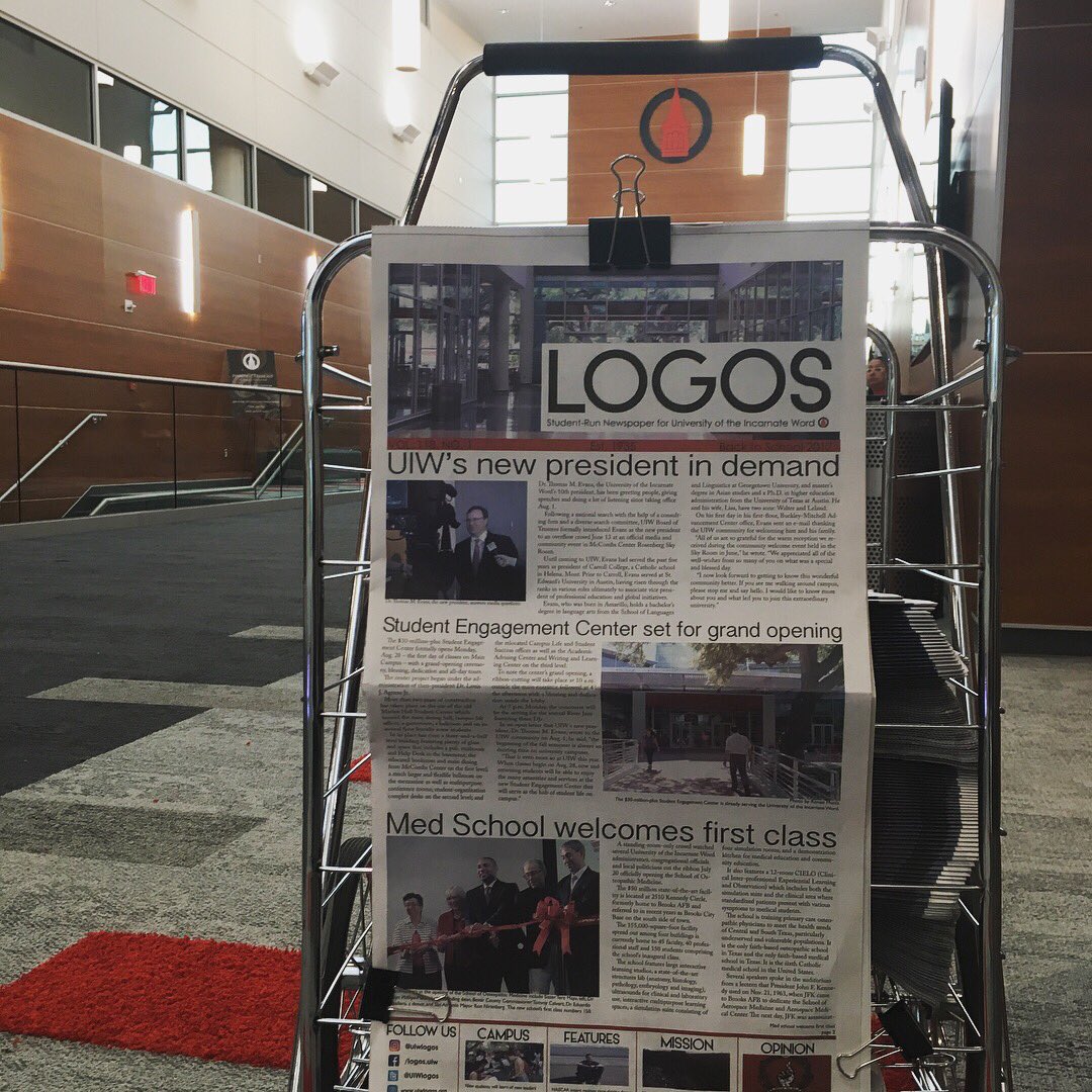 UIWLogos's tweet image. Hey Cardinals! We hope you're having a great first day of classes. Pick up your copy of the Back to School issue if you haven't yet! 👌🏼 #UIW