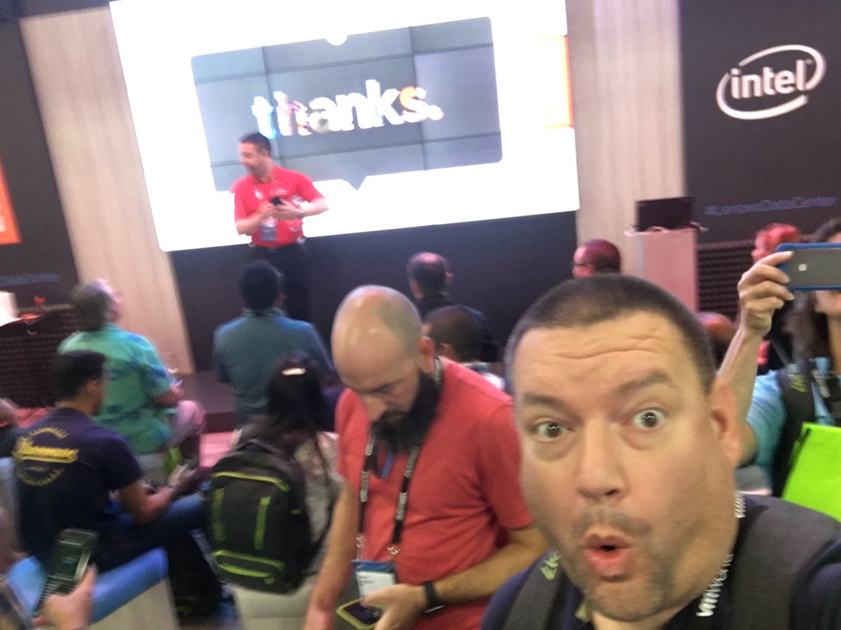 ScottHannagan's tweet photo. Did I win? #lenovodatacenter https://t.co/Gmm6tnvxUi